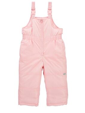 Carter’s Pink Snow Bib Pants 18 Months Baby Girl Winter Snowsuit Overalls